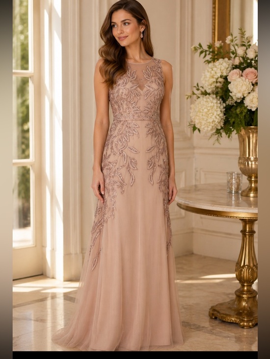 Adrianna Papell Dresses & Skirts - Adrianna-Papell PLUS size beaded sleeveless long gown